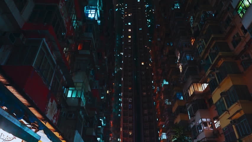 Residential buildings in Hong Kong, China