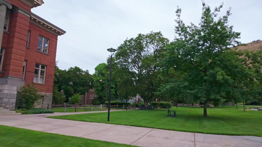Jeannette Rankin Hall is a historic, neoclassical building on the University of Montana campus, named for the first woman elected to Congress