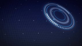 Fading purple world map starting rotating scanner, bars rising and icons settling visualizing data. Holographic, futuristic, data, visualization, analytics, digital, interface - Powered by Shutterstock - Get 15% off with code: PIKWIZARD15