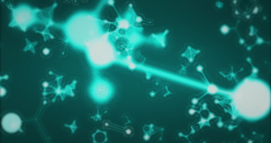 Drifting molecules revealing world map, forming network, sphere highlighting India for connectivity. Abstract, futurism, connectivity, technology, digital, network, innovation