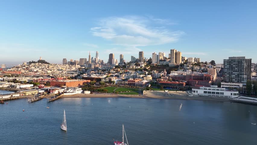Aerial view of San Francisco