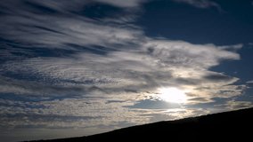 Golden Hour Sunset Timelapse with Mountain Silhouette and Moving Clouds - Powered by Shutterstock - Get 15% off with code: PIKWIZARD15