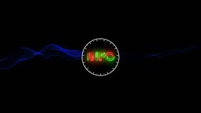 Digital Information Network with Icons and Central Word INFO in Neon Glow data connection - Powered by Shutterstock - Get 15% off with code: PIKWIZARD15