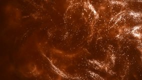 Gold particles explosion, floating background, Liquid gold, golden abstract backdrop. Golden abstract backdrop. Beautiful metallic yellow texture, Metallic paint close-up. Art Wallpaper waves surface - Powered by Shutterstock - Get 15% off with code: PIKWIZARD15