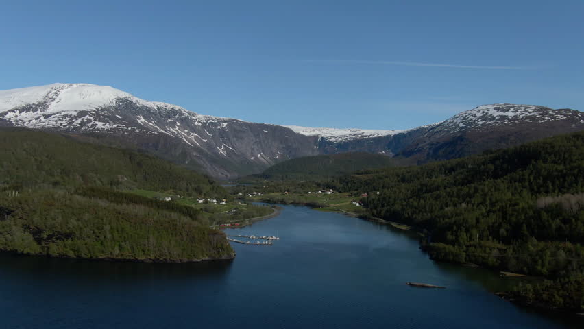 Scenic mountains and fjords near Bodø in Northern Norway. Majestic Arctic landscapes with dramatic coastlines. Perfect for travel, nature, and documentary projects.