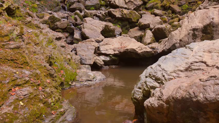 A poignant video of the Cascade d'Alzen in the Ariège region of France, showing the waterfall and stream almost dried out.