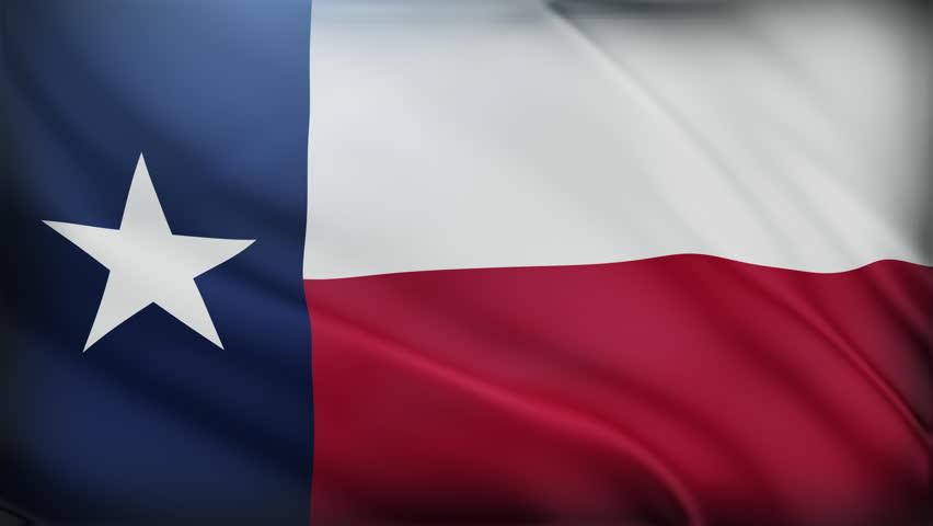 Waving lone star flag of texas, perfect for patriotic designs, texan pride celebrations, historical articles, and educational presentations