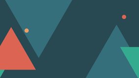 Abstract geometric animation with bold colors and patterns motion video background seamless 4k pop art design - Powered by Shutterstock - Get 15% off with code: PIKWIZARD15