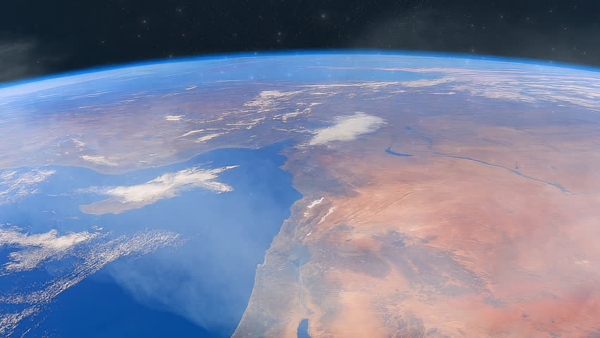 Gigantic alien warship above Earth A colossal extraterrestrial battleship floats in low orbit, its dark metallic surface reflecting the light of Earth and space.