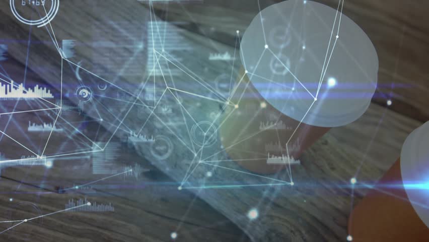 Nodes glowing and connecting around pill bottles, pulsing charts and expanding medication network. Pharmaceutical, data, connectivity, digital, medical, technology, innovation - Powered by Shutterstock - Get 15% off with code: PIKWIZARD15