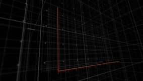 Hand sliding bar chart into view on 3D grid visualizing declining trend with brain bulb. Data visualization, digital analytics, futuristic design, innovation, technology, progress, inspiration - Powered by Shutterstock - Get 15% off with code: PIKWIZARD15