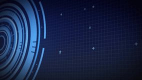 Upon loading circular gauge rotating while code scrolling snippets expanding showcasing interface. Technology, innovation, futuristic, digital, interface, circuitry, visualization - Powered by Shutterstock - Get 15% off with code: PIKWIZARD15