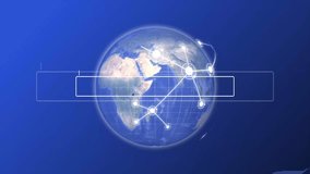 Loading bar with world map background showing progress bar increasing from 0 to 100 percent, symbolizing global connection, digital progress, and modern technology in 4K video. - Powered by Shutterstock - Get 15% off with code: PIKWIZARD15