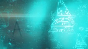 Flare sweeping across grid revealing diagrams while badges popping, fading, revealing glowing apex. Futuristic, data visualization, cyber, interface, technology, analytics, digital interface - Powered by Shutterstock - Get 15% off with code: PIKWIZARD15