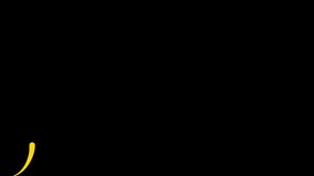 An animated text element showcasing stylized typography over a transparent background, perfect for overlaying on other video footage or designs - Powered by Shutterstock - Get 15% off with code: PIKWIZARD15