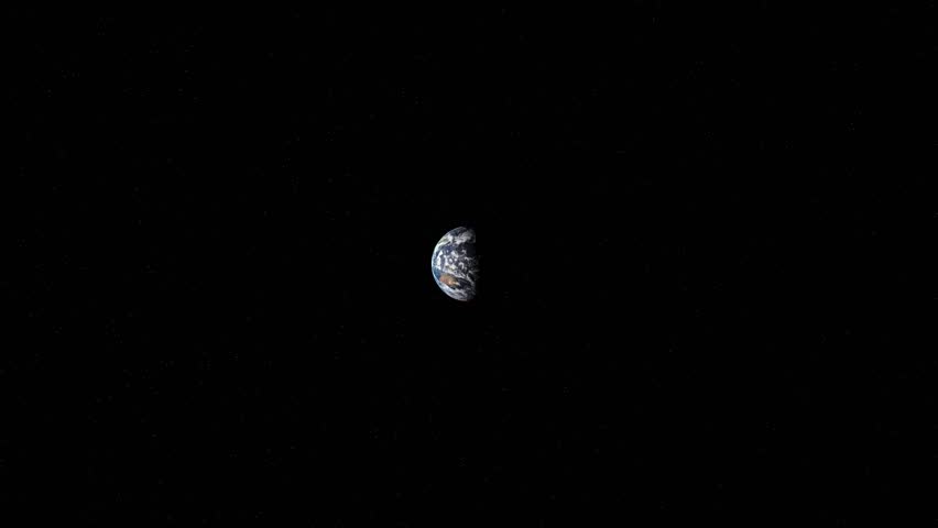 planet Earth seen from space - 3D rendering