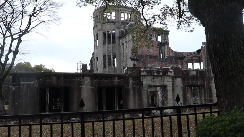 View of Hiroshima Peace Memorial Museum