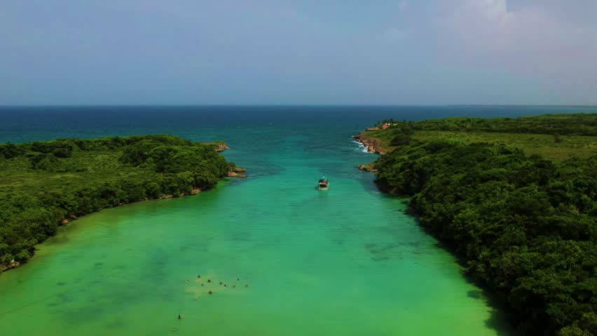 Diamond beach bay in the province Maria Trinidad Sanchez Dominican Republic November 14, 2024