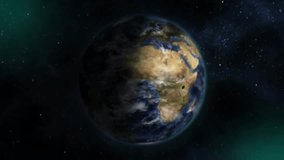 Starfield initiating HUD, rotating Earth, icons animating, arcs tracing, network view emerging. Futuristic, technology, interface, digital, data, network, visualization - Powered by Shutterstock - Get 15% off with code: PIKWIZARD15