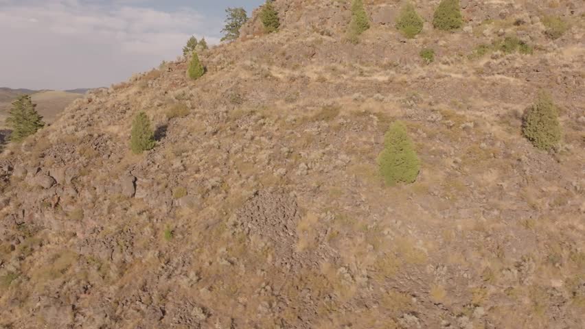 Drone shot revealing South Fork River in Montana