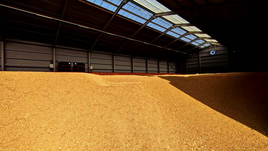 Grain storage climate control warehouse facility dehumidity indoor what crop