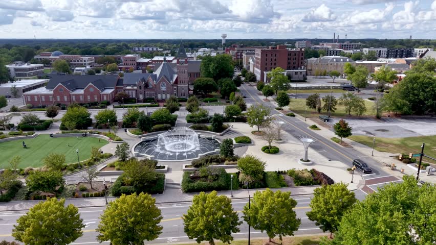 fountain park in rock hill sc, south carolina