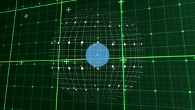 Green grid opening, sphere forming, avatar icons emerging, connecting, showing network growth. Digital, connectivity, futuristic, abstract, technology, innovation, network - Powered by Shutterstock - Get 15% off with code: PIKWIZARD15