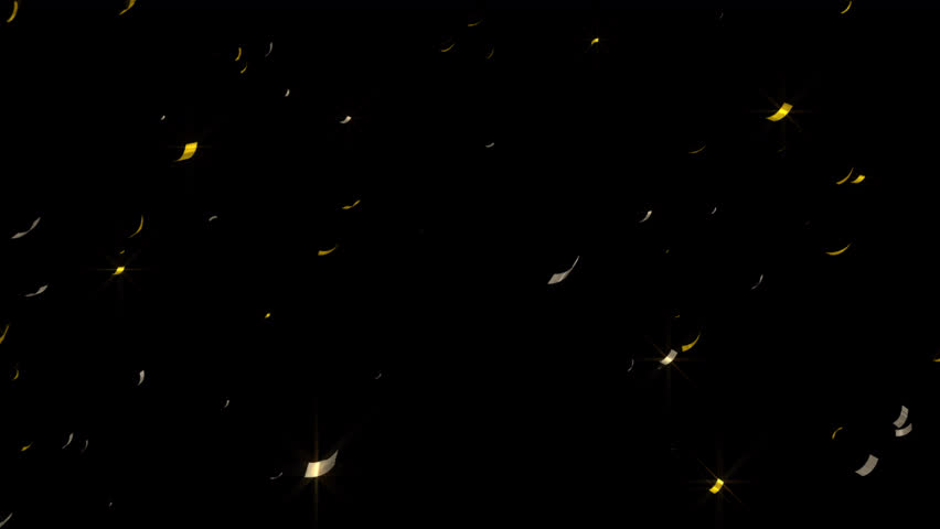 Seamless looping 4K confetti fall with alpha channel — vibrant, high-resolution transparent overlay perfect for celebrations, promos, stream overlays and title reveals.