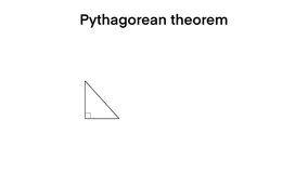 pythagorean theorem with right triangle, Pythagoras theorem triangle, Math formula, Handwritten, the square of the hypotenuse side is equal to the sum of squares of the other two sides - Powered by Shutterstock - Get 15% off with code: PIKWIZARD15
