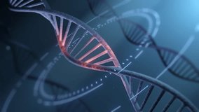 3D render of DNA strands, highlighting genetic information and scientific innovation. The central helix glows energy, biological research, medical advancements,  future of biotechnology.healthcare - Powered by Shutterstock - Get 15% off with code: PIKWIZARD15