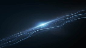 Abstract Glowing Mesh Waving Fx With Lens Background Loop - Powered by Shutterstock - Get 15% off with code: PIKWIZARD15