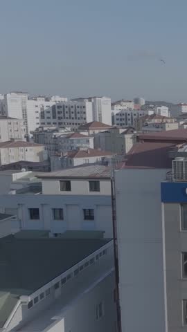 
Aerial view of ordinary residential buildings in Istanbul, Turkey – birds flying over Kartal, Maltepe and Sancaktepe districts