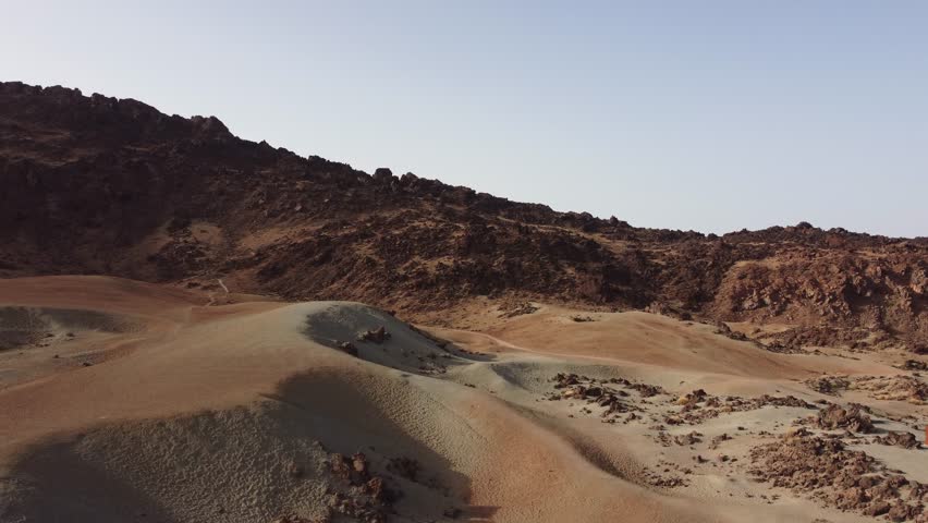 Concept of Mars – Red Planet Landscape, Sci-Fi and Space