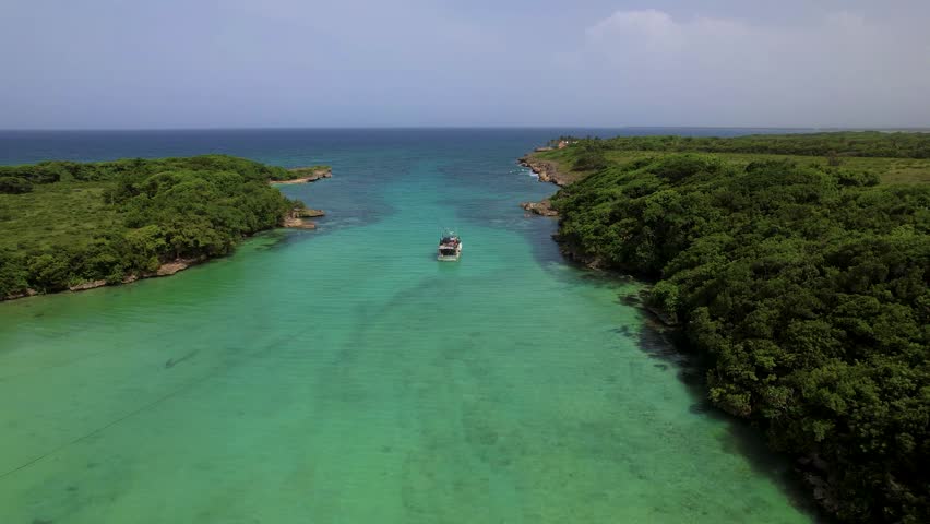 Diamond beach bay in the Maria Trinidad Sanchez province, Dominican Republic November 14, 2024
