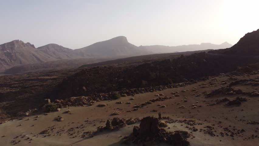 Concept of Mars – Red Planet Landscape, Sci-Fi and Space