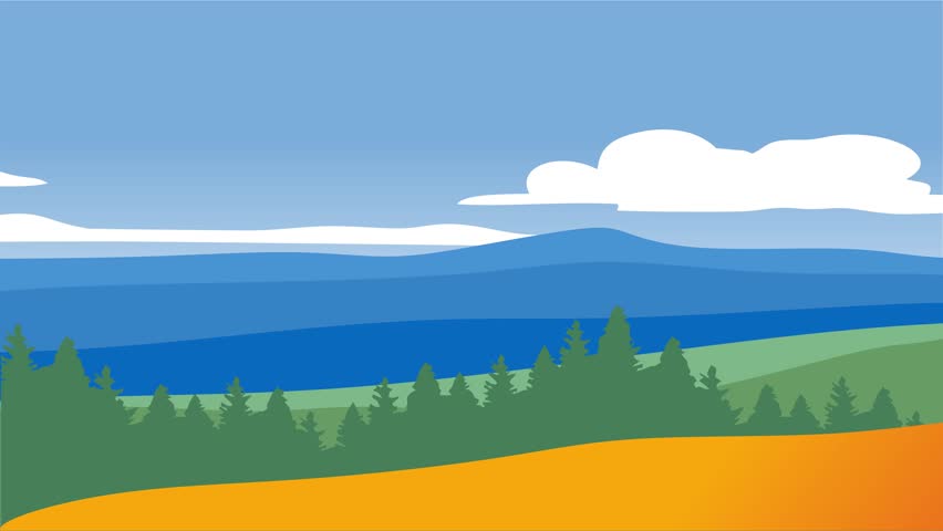 Great Smoky Mountains National Park with beautiful mountain and sky views