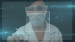 Researcher tapping hologram causing globe pulsing and timeline shifting and visualizing data trends. Holography, data visualization, futuristic, analytics, digital interface, precision, innovation - Powered by Shutterstock - Get 15% off with code: PIKWIZARD15