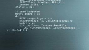 On launch map code overlay scrolling network code then drawing geometry and computing intersections. Technology, programming, software development, data visualization, digital interface, technical - Powered by Shutterstock - Get 15% off with code: PIKWIZARD15
