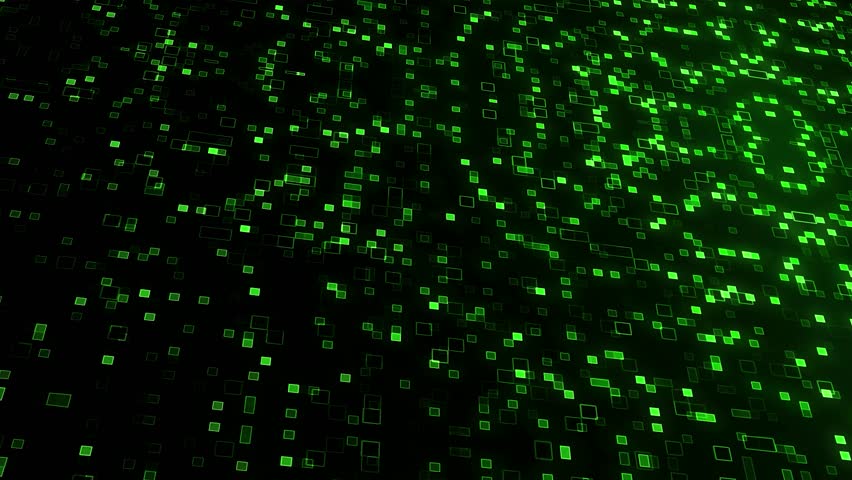 An abstract animation of green digital data flowing and shimmering across a dark background, creating a futuristic and technological visual effect. - Powered by Shutterstock - Get 15% off with code: PIKWIZARD15