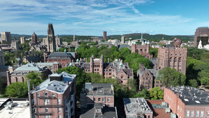 Aerial View Of Yale University