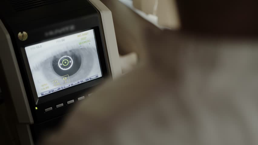 A modern device used in ophthalmology is an automatic refractometer. A device for quickly and accurately determining the refractive power of the eye, used in ophthalmology to detect myopia, hyperopia 