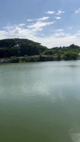 Bangalore lalbagh lake, its home for many fish.