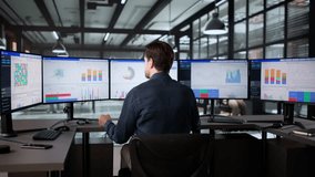 Analyst Looking At Market Data On Business Analytics Dashboard - Powered by Shutterstock - Get 15% off with code: PIKWIZARD15