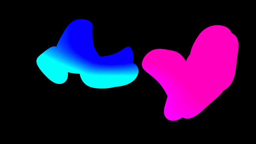 Seamless 4K abstract animation with colorful fluid gradient shapes on vibrant background, smooth organic waves and dynamic motion design, ideal for presentations, promo and broadcast.