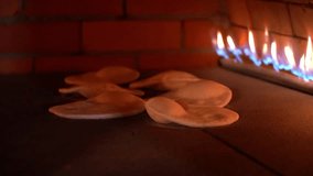 Freshly baked dough resting in a pizza oven, highlighting traditional cooking methods. - Powered by Shutterstock - Get 15% off with code: PIKWIZARD15