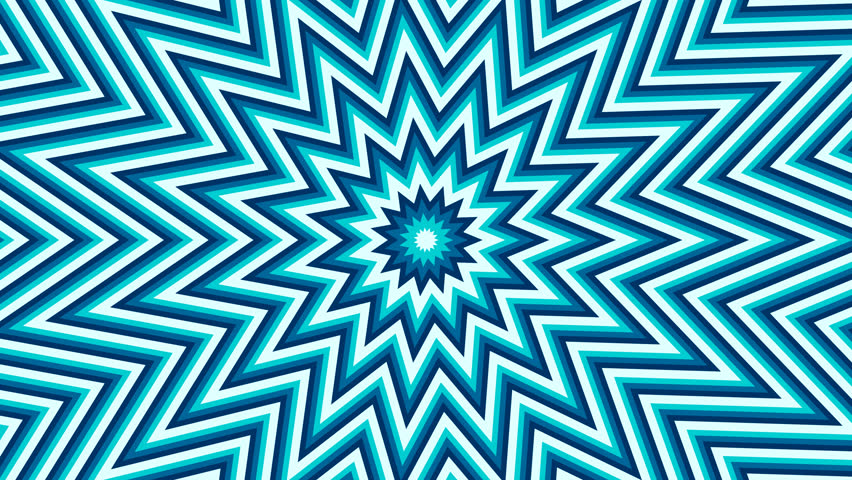 Hypnotic Blue and Teal Starburst — Expanding Line Loop (Seamless) - Powered by Shutterstock - Get 15% off with code: PIKWIZARD15