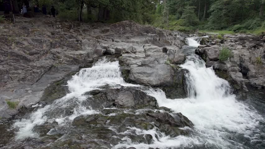 Lucia Falls Washington Camera Still Showing Waterfall