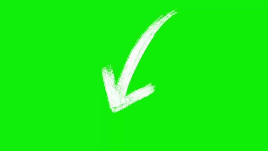 Hand-Drawn Animated Arrows Green Screen| Doodle Directional Elements for Explainer Videos