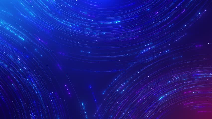 Abstract technology big data background digital data flow motion, transfer storage of 3D sets, blockchain technology, server infrastructure, Big data technology Data science artificial intelligence