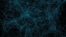 Dark network mesh background starting circular interface emerging, pulsing, rotating, aligning HUD. High tech, futuristic, digital interface, data visualization, cyber, innovation, abstract - Powered by Shutterstock - Get 15% off with code: PIKWIZARD15